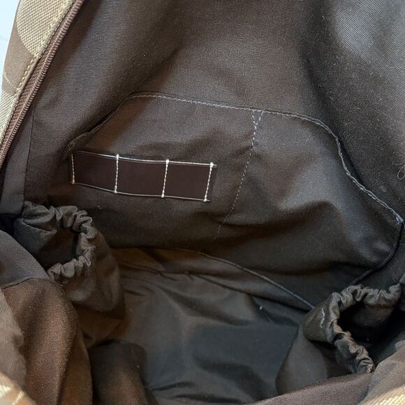 Coach Vintage Jacquard Signature Logo Stripe Large Backpack - HTF - Picture 15 of 16